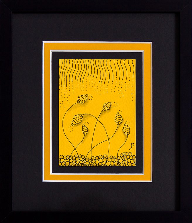 ©2017 Joseph Petry Original Artwork "Budding Inklings"