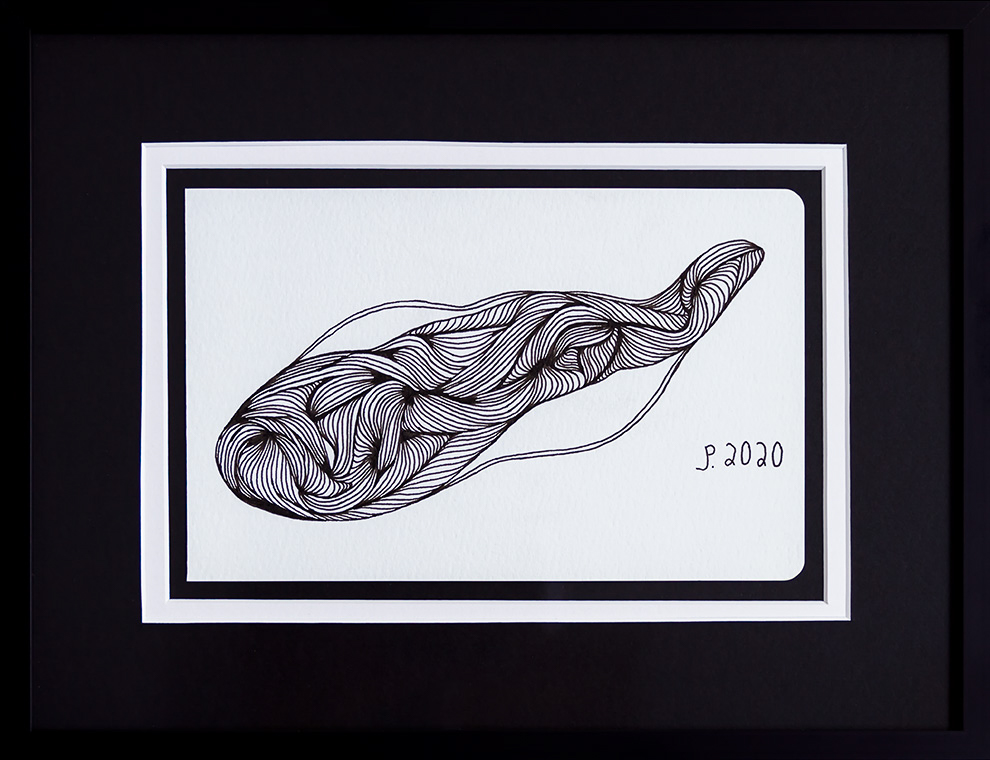 ©2020 Joseph Petry Original Artwork "What Could It Be?"